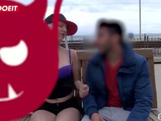 LETSDOEIT - Spanish Pornstar Picks up & Fucks An Amateur stripling
