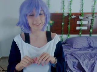 Charming Cosplay Camgirl