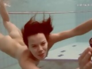 Gazel Podvodkova small tits superior ass underwater