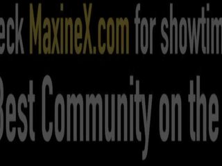 Asian MILF Maxine X Spews Cunt Cream as Step-son Bangs