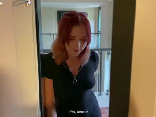 Fucked a Redhead Stranger on Vacation and Cum in Mouth