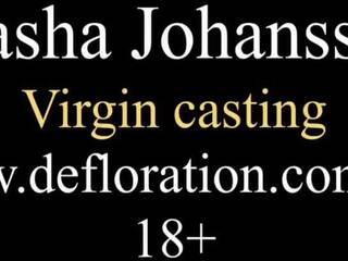 Masha Johansson Virgin’s First Casting on Camera: porn ae