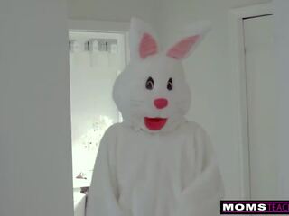 Stepmom and adolescent Hunt for Easter Bunny pecker and Cum | xHamster