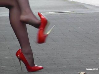 7inch Red Pumps: Mobile Red HD sex film clip 23