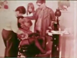 The Dentist: Free Vintage Interracial Orgy xxx clip film 32