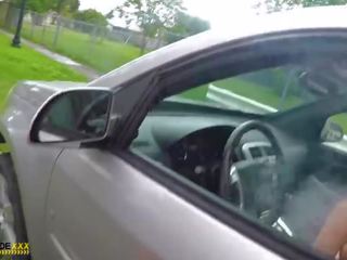 Roadside - Nicole Ray Fucks her Mechanic so he will Fix her Minivan