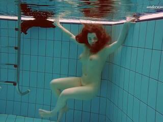 Beguiling swimming nude balkan teen Vesta