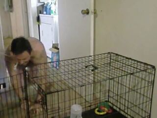 Put Doggy in Cage: Free Caged HD xxx film film 25