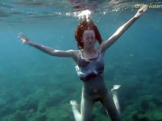 Swimming Gracefully Naked Underwater, HD adult clip 22