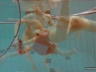 Two superior Chicks Enjoy Swimming Naked in the Pool: HD dirty video 33 | xHamster