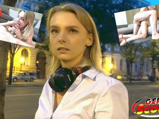 German Scout - pleasant Teen Candy Talk to Fuck at Model Job