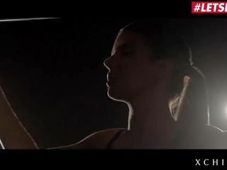 LETSDOEIT - Light Bondage libidinous adult clip with Czech beauty Candice Luca