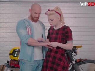 Misha Cross beguiling Polish Blonde hot to trot Pussy Fuck With partner - VIPSEXVAULT adult clip movies