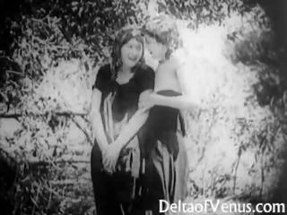 Antique sex film 1915, A Free Ride