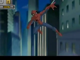 Superhero adult video Spiderman vs Batman