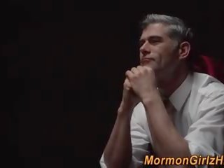 Mormon Teen Takes Cock, Free Mormons HD dirty film 99