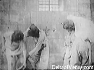 Authentic Antique adult video film 1920s Bastille Day