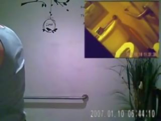 Spy Cam in Bathroom of Asian Cafe in SoCal