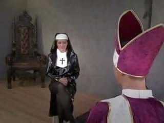 Domina Nun Facesitting the Priest, Free x rated clip 2f